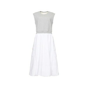 �T���N�A�Z�v�g ���f�B�[�X �����s�[�X �g�b�v�X Parker panelled dress White