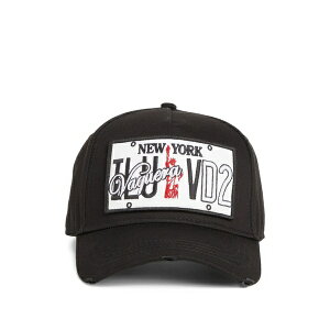 �f�B�[�X�N�G�A�[�h ���f�B�[�X �X�q �A�N�Z�T���[ Vaquera baseball cap Black