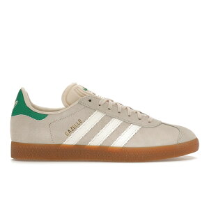 adidas AfB_X fB[X Xj[J[ yadidas Gazelle Wonder White Green Gum (Women's)z TCY US_W_10.5 Wonder White/Cream White/Gum
