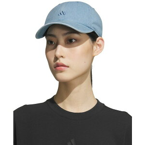 AfB_X fB[X Xq ANZT[ Women's Denim Strapback Hat Light Blue