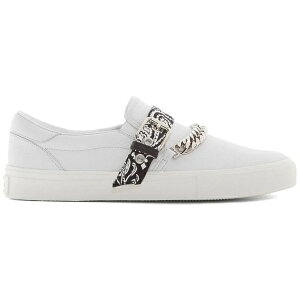 AMIRI A~ Y Xj[J[ yAMIRI Bandana Chain Slip On Whitez TCY US_8(26.0cm) White