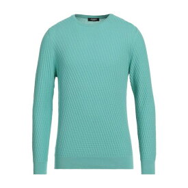 【送料無料】 プラス・サーティー・ナイン・マスク メンズ ニット&セーター アウター Sweaters Turquoise