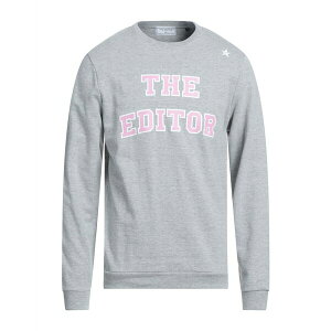 THE EDITOR GfB^[ p[J[EXEFbgVc AE^[ Y Sweatshirts Grey