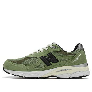 New Balance �j���[�o�����X �����Y �X�j�[�J�[ �yNew Balance x JJJJound 990v3 Made in USA 'Olive' M990JD3�z �T�C�Y US_5(23.0cm)