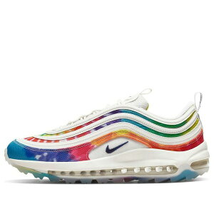 Nike �i�C�L �����Y �X�j�[�J�[ �G�A�}�b�N�X �yNike Air Max 97 Golf NRG 'Tie-Dye' CK1219-100�z �T�C�Y US_10(28.0cm)