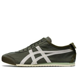 Onitsuka Tiger �I�j�c�J�^�C�K�[ �����Y �X�j�[�J�[ �yOnitsuka Tiger Mexico 66 Slip-On 'Olive Green White' 1183B603-301�z �T�C�Y US_5(23.0cm)