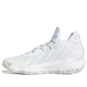 adidas �A�f�B�_�X �����Y �X�j�[�J�[ �yadidas Dame 7 'I Am My Own Fan - Cloud White' FY0158�z �T�C�Y US_7.5(25.5cm)