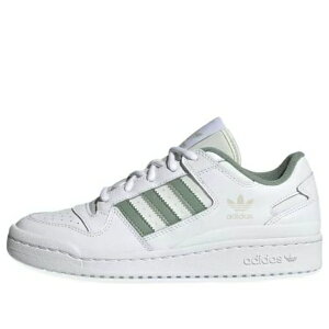 adidas �A�f�B�_�X �����Y �X�j�[�J�[ �t�H�[���� �yadidas originals FORUM 'White Silver Green' FZ6532�z �T�C�Y US_M_4