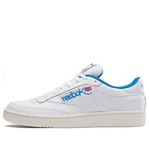 Reebok ���[�{�b�N �����Y �X�j�[�J�[ �yReebok Club C 85 'White Blue' 100074476�z �T�C�Y US_8(26.0cm)
