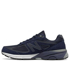 New Balance �j���[�o�����X �����Y �X�j�[�J�[ �yNew Balance 990v4 Made In USA 'Reflective Navy' M990NLE4�z �T�C�Y US_10.5(28.5cm)