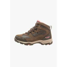 ハイテック レディース ブーツ シューズ STORM WP WOMENS - Hiking shoes - taupe/dune/georgia peach