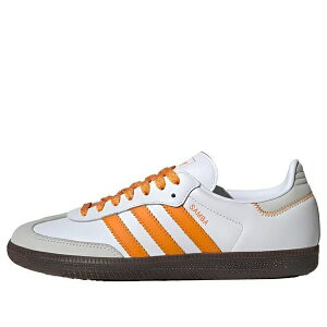 adidas �A�f�B�_�X ���f�B�[�X �X�j�[�J�[ �y(WMNS) adidas Samba OG 'Cloud White Orange' IE6521�z �T�C�Y US_5(22.0cm)