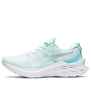 ASICS �A�V�b�N�X ���f�B�[�X �X�j�[�J�[ �y(WMNS) ASICS Novablast 2 LE 'White Pure Silver' 1012B177-100�z �T�C�Y US_W_10.5
