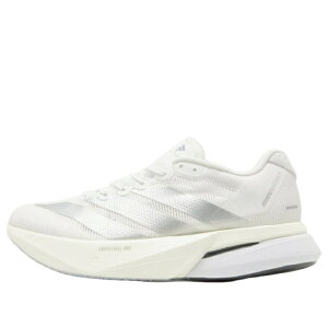 adidas �A�f�B�_�X ���f�B�[�X �X�j�[�J�[ �y(WMNS) adidas Adizero Boston 13 'Cloud White Matte Silver' JS4948�z �T�C�Y US_W_10.5