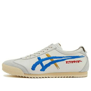 Onitsuka Tiger �I�j�c�J�^�C�K�[ ���f�B�[�X �X�j�[�J�[ �y(WMNS) Onitsuka Tiger Mexico 66 Deluxe 'Katakana - White Directoire Blue' 1182A188-100�z �T�C�Y US_9.5(26.5cm)