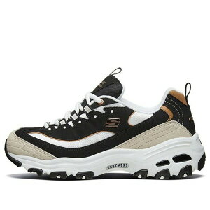 Skechers �X�P�b�`���[�Y ���f�B�[�X �X�j�[�J�[ �y(WMNS) Skechers D Lites 1.0 Low-Top Running Shoes Black/Gold 66666228-BKGD�z �T�C�Y US_5.5(22.5cm)