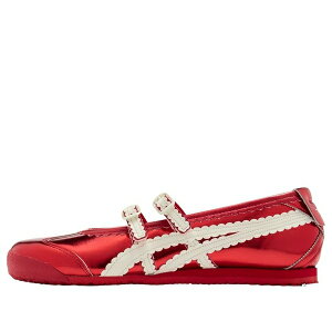 Onitsuka Tiger �I�j�c�J�^�C�K�[ ���f�B�[�X �X�j�[�J�[ �y(WMNS) Onitsuka Tiger Mexico 66 TGRS 'Metallic Pack Classic Red Cream' 1182A708-700�z �T�C�Y US_W_11