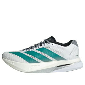 adidas �A�f�B�_�X ���f�B�[�X �X�j�[�J�[ �y(WMNS) adidas AdiZero Boston 13 'White Pure Teal' JR4793�z �T�C�Y US_7(24.0cm)