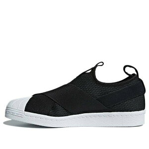 adidas AfB_X fB[X Xj[J[ y(WMNS) adidas Superstar Slip-On 'Core Black' B37193z TCY US_W_10