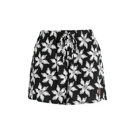 クイックシルバー QUIKSILVER レディース カジュアルパンツ ボトムス QS Wo's Shorts Upside Down Short Aop Black