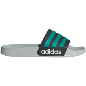 adidas �A�f�B�_�X �����Y �X�j�[�J�[ �yadidas Adilette Shower Slides Core Black Pure Teal Grey Two�z �T�C�Y US_7(25.0cm) Core Black/Pure Teal/Grey Two