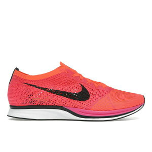Nike �i�C�L �����Y �X�j�[�J�[ �yNike Flyknit Racer Pink Flash�z �T�C�Y US_10.5(28.5cm) Pink Flash/Black-Hyper Crimson