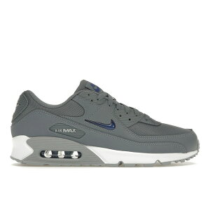 Nike �i�C�L �����Y �X�j�[�J�[ �yNike Air Max 90 Jewel Cool Grey�z �T�C�Y US_10(28.0cm) Cool Grey/Deep Royal Blue/Light Smoke Grey