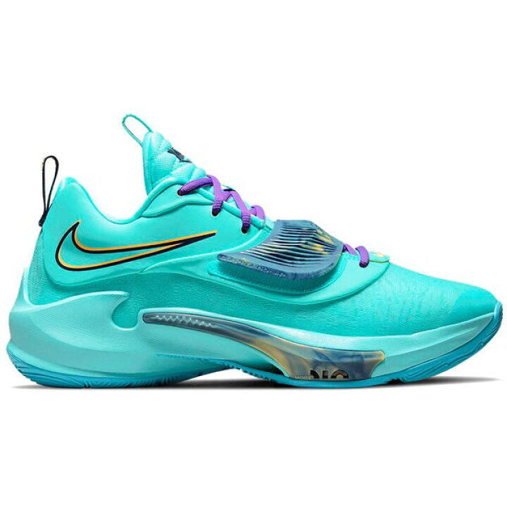 Nike ナイキ メンズ スニーカー バスケットボール 【Nike Zoom Freak 3】 サイズ US_4(23.0cm) Vibrant Aqua asty Nike ナイキ メンズ スニーカー サイズ US_4(23.0cm) White