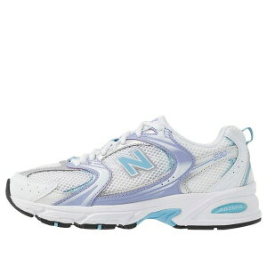 New Balance �j���[�o�����X �����Y �X�j�[�J�[ �yNew Balance 530 Shoes White/Purple MR530CG1�z �T�C�Y US_7.5(25.5cm)
