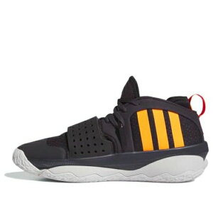adidas �A�f�B�_�X �����Y �X�j�[�J�[ �yadidas Dame 8 EXTPLY 'Aurora Black Signal Orange' IF1512�z �T�C�Y US_6.5(24.5cm)