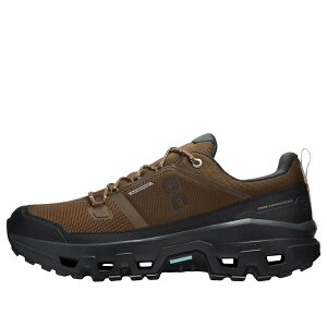 On Running �I�� �����j���O �����Y �X�j�[�J�[ �yOn Running Cloudrock Low Waterproof 'Earth Black' 3MF10254228�z �T�C�Y US_M_13