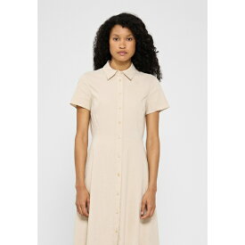 セオリー レディース ワンピース トップス MIDI GOOD - Shirt dress - straw