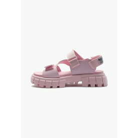 パラディウム レディース サンダル シューズ REVOLT MONO - Platform sandals - cold pink