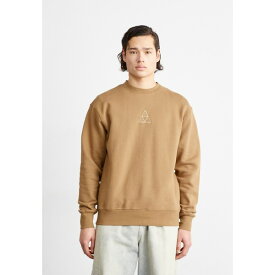 ハフ メンズ パーカー・スウェットシャツ アウター SET TRIPLE TRIANGLE CREWNECK - Sweatshirt - camel