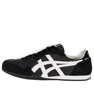 Onitsuka Tiger �I�j�c�J�^�C�K�[ �����Y �X�j�[�J�[ �yOnitsuka Tiger Serrano 'Black White' 1183B400-001�z �T�C�Y US_M_13