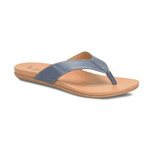 r[I[V[ fB[X T_ V[Y Women's Kami Slip-On Sandals Navy denim