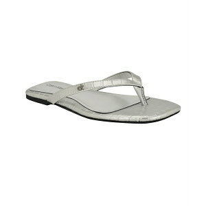 �J���o���N���C�� ���f�B�[�X �T���_�� �V���[�Y Women's Stelea Flat Thong Sandals Silver Croco