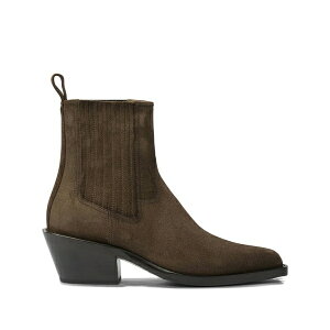 �w���_�[�\���E�u���b�R ���f�B�[�X �u�[�c �V���[�Y Henderson pull-tab heeled boots Brown