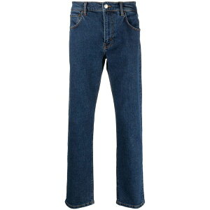 �W�[���G���J �����Y �f�j���p���c �{�g���X Straight-leg denim jeans Blue