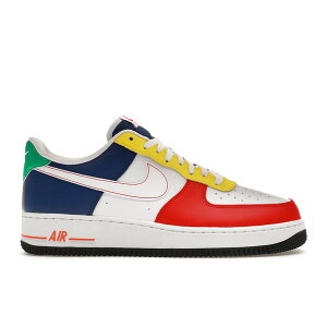 Nike �i�C�L �����Y �X�j�[�J�[ �yNike Air Force 1 Low '07 LV8 Rubik's Cube�z �T�C�Y US_M_15 University Red/Deep Royal Blue/Opti Yellow/White