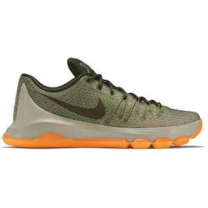 Nike �i�C�L �����Y �X�j�[�J�[ �yNike KD 8 Easy Euro�z �T�C�Y US_8(26.0cm) Grey/Squadron Green-Alligator-Bright Citrus