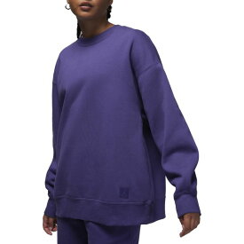 ジョーダン レディース パーカー・スウェットシャツ アウター Jordan Women's Flight Fleece Crewneck Sweatshirt Sky J Purple