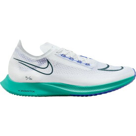 ナイキ メンズ ランニング スポーツ Nike Men's Streakfly Running Shoes White/Jade