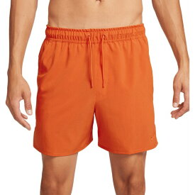 ナイキ メンズ ハーフ＆ショーツ ボトムス Nike Men's Dri-FIT Unlimited 5" Unlined Versatile Shorts Campfire Orange