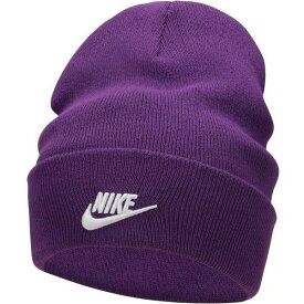 ナイキ メンズ 帽子 アクセサリー Nike Peak Tall Cuff Futura Beanie Purple Cosmos