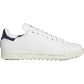 アディダス メンズ ゴルフ スポーツ Adidas Men's Stan Smith Golf Shoes White/Collegiate Navy