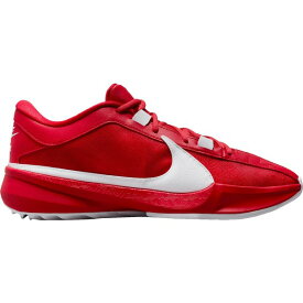 ナイキ レディース バスケットボール スポーツ Nike Zoom Freak 5 Basketball Shoes University Red/White/Blk