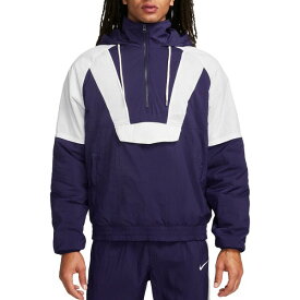 ナイキ メンズ ジャケット＆ブルゾン アウター Nike Men's Repel Woven Basketball Jacket Purple Ink