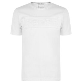 【送料無料】 ベンチ メンズ Tシャツ トップス T Shirt White