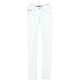 【送料無料】 トゥルーレリジョン メンズ デニムパンツ ボトムス Ricky Relaxed Straight Jeans Optic White